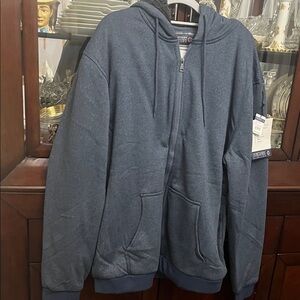 Men's Blue Hoodie Sweater